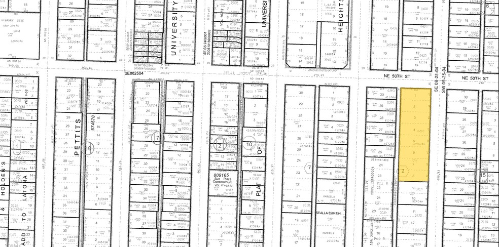 4731 15th Ave NE, Seattle, WA à vendre - Plan cadastral - Image 1 de 1