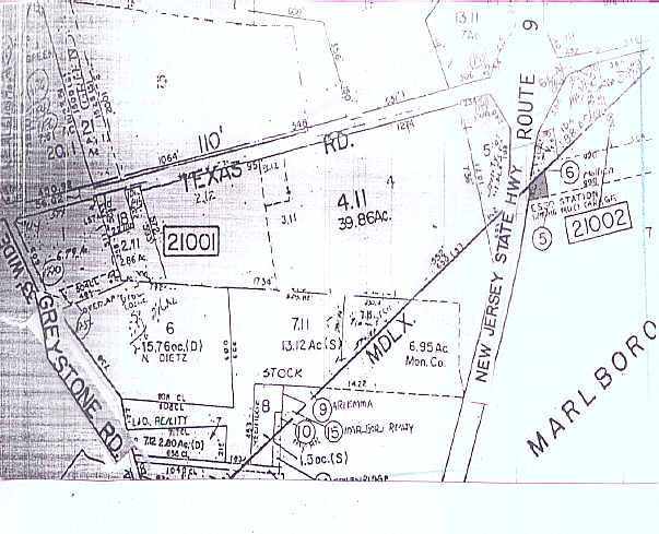 3975 Route 9 North, Old Bridge, NJ à louer - Plan cadastral - Image 2 de 4