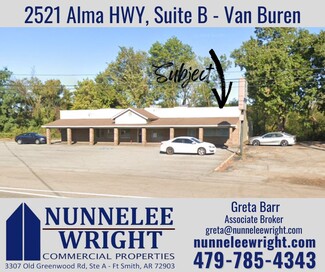 Plus de détails pour 2521 Alma Hwy, Van Buren, AR - Bureau à louer