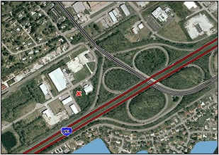 4007 Seaboard Ct, Portsmouth, VA - Aerial map view