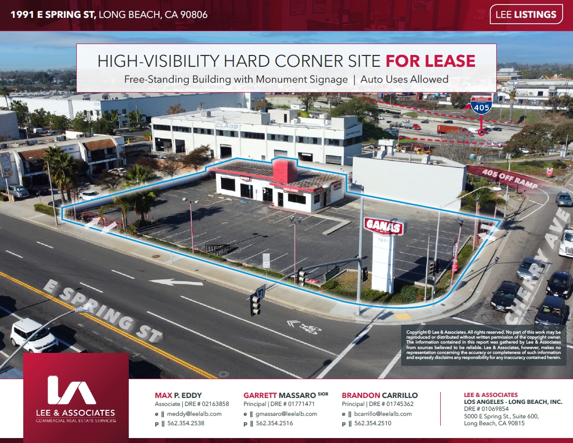 1991 E Spring St, Long Beach, CA for lease Primary Photo- Image 1 of 8