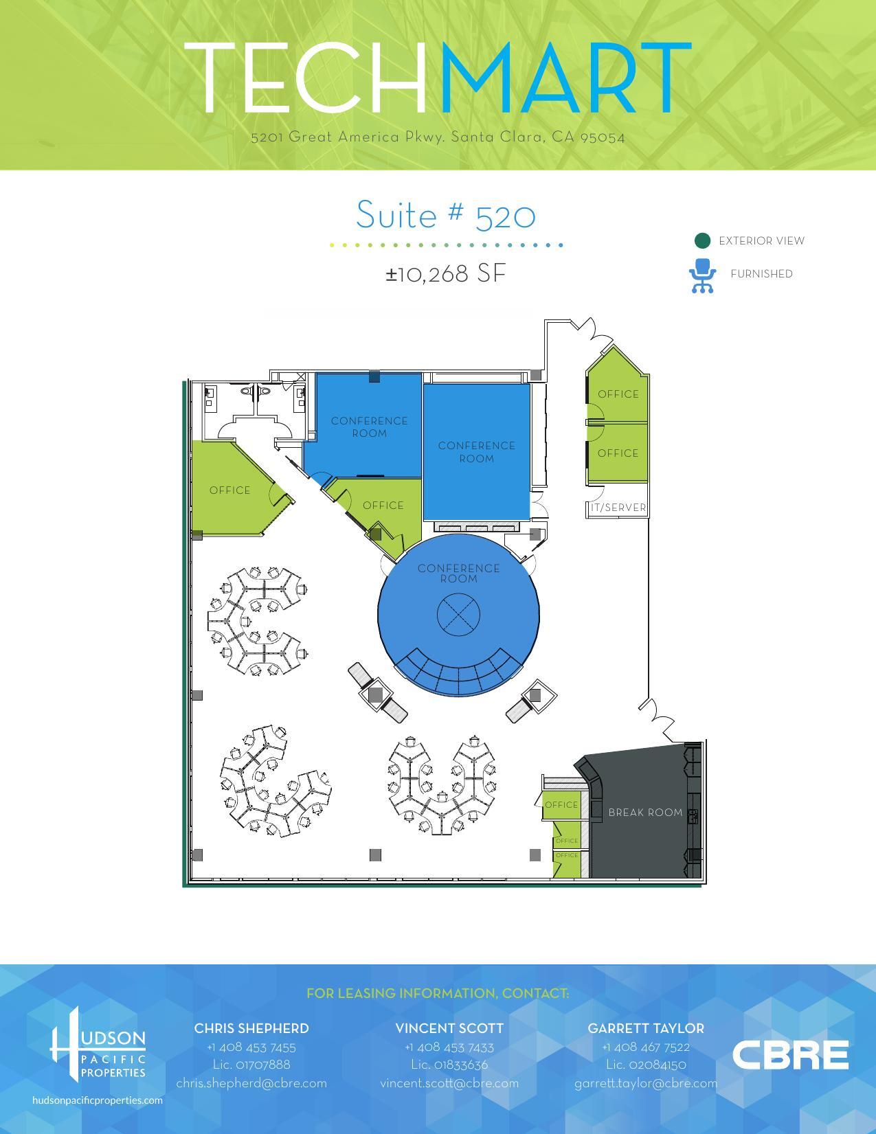 5201 Great America Pkwy, Santa Clara, CA for lease Floor Plan- Image 1 of 1