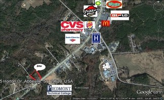 Plus de détails pour 5 Hwy 72 Horton Dr, Abbeville, SC - Terrain à vendre