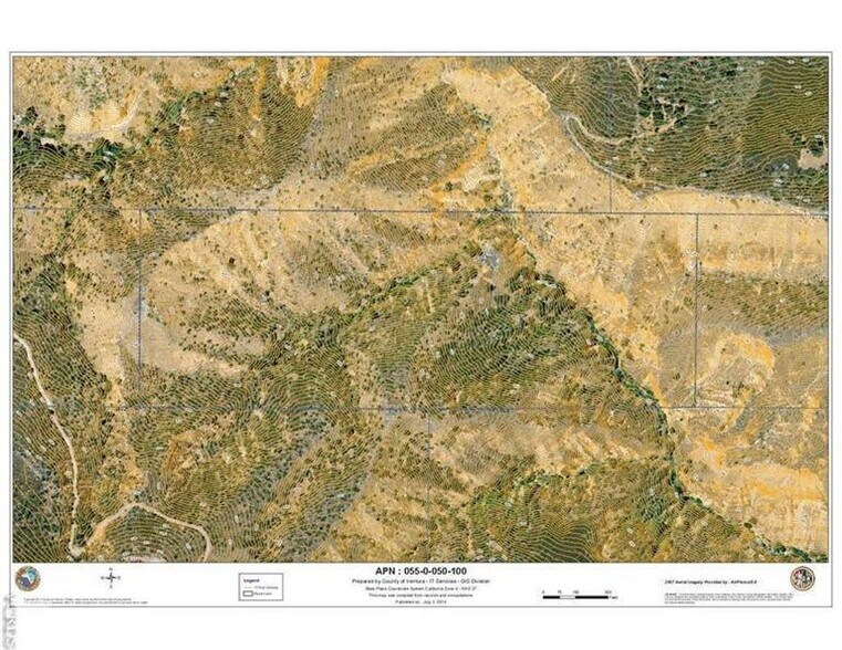 4050 Lime Canyon, Piru, CA à vendre - Aérien - Image 3 de 4