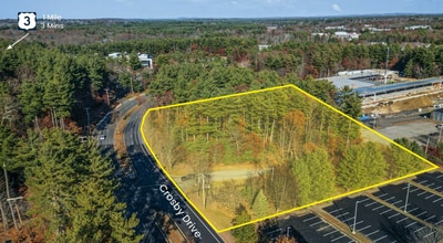39 Crosby Dr, Bedford, MA - AERIAL  map view