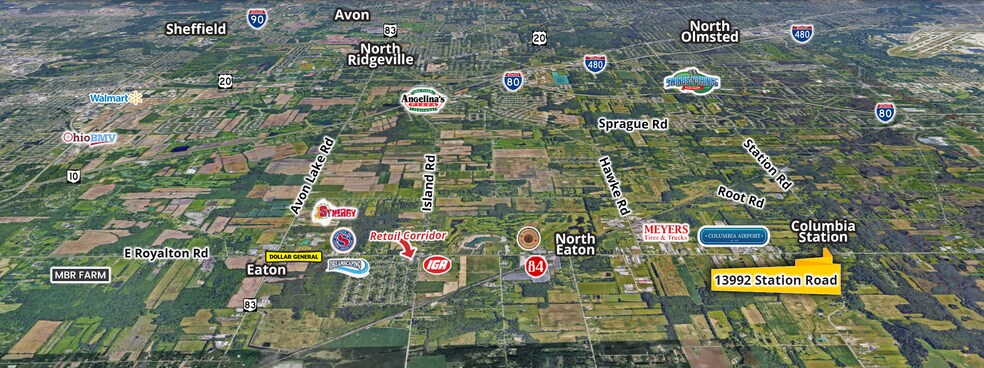 13992 Station Rd, Columbia Station, OH à louer - Photo du bâtiment - Image 2 de 2
