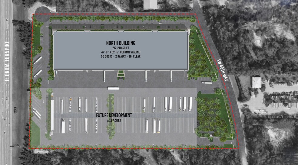 1701 SW 45th Way, Deerfield Beach, FL à louer - Plan de site - Image 2 de 2