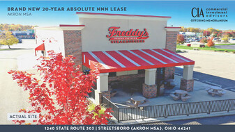 FREDDY'S - STREETSBORO, OH - NNN Property