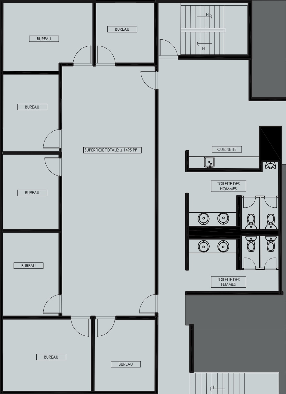 3200 Rue 2E, Longueuil, QC à louer Plan d’étage- Image 1 de 1