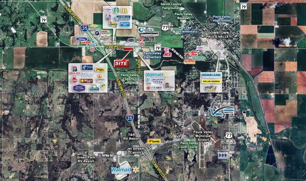 2008 W Grant Ave, Pauls Valley, OK for sale - Primary Photo - Image 1 of 3