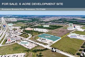 Plus de détails pour 3060 Innovation Ct, Rosenberg, TX - Terrain à vendre