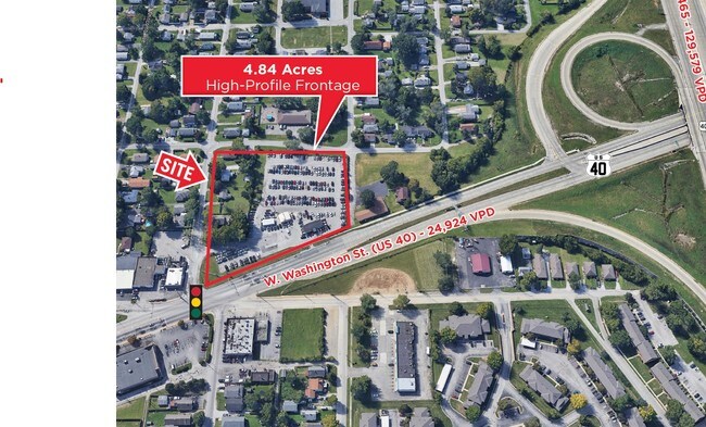 More details for 5773 W Washington St, Indianapolis, IN - Land for Sale