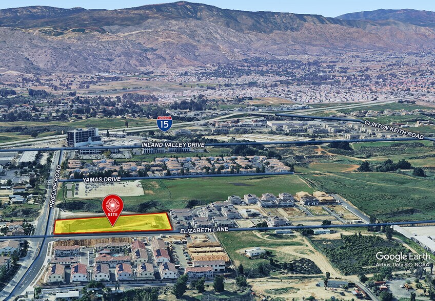 NWC Prielipp Road & Elizabeth Lane, Wildomar, CA for sale - Building Photo - Image 2 of 6