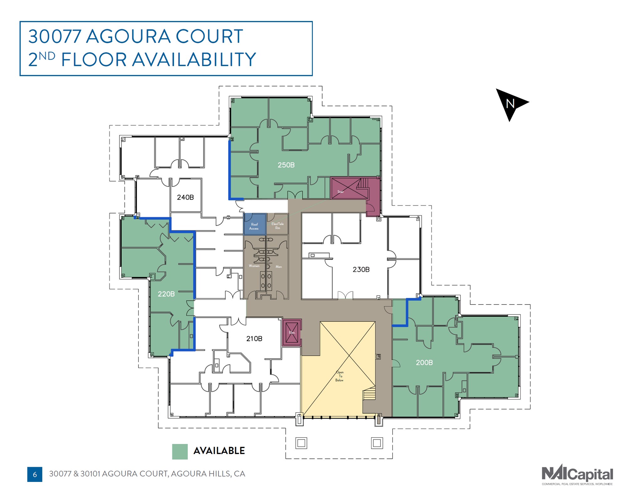 30077 Agoura Ct, Agoura Hills, CA for lease Floor Plan- Image 1 of 7