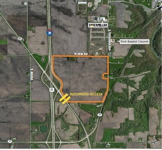 Plus de détails pour NEC Of I-39 & RT 251 Ave, Oglesby, IL - Terrain à vendre