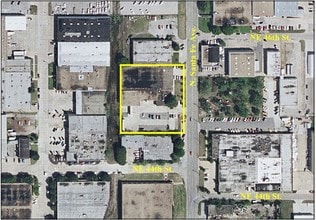 4601 N Santa Fe Ave, Oklahoma City, OK - AERIAL map view