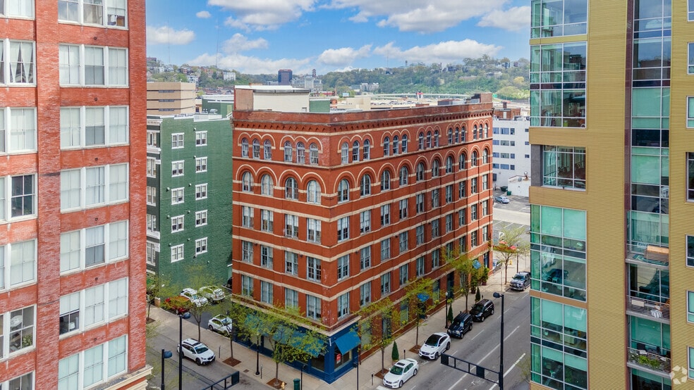 304-310 E 8th St, Cincinnati, OH à louer - Aérien - Image 2 de 4