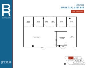 8200 Brookriver Dr, Dallas, TX à louer Plan d’étage- Image 1 de 6