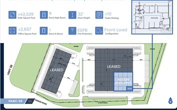 7259 Rankin Rd, Humble, TX à louer Plan de site- Image 1 de 1