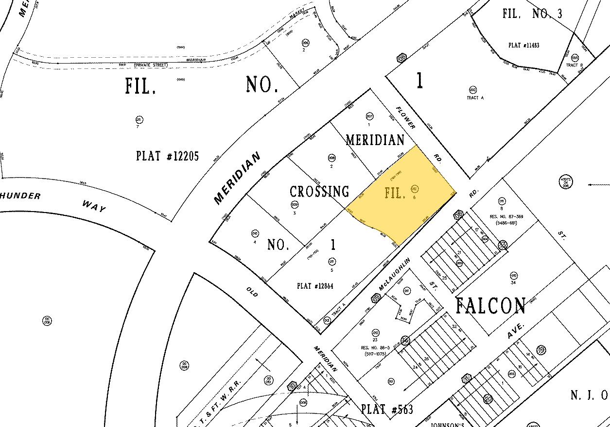 7165-7189 N Meridian Rd, Peyton, CO à vendre Plan cadastral- Image 1 de 1