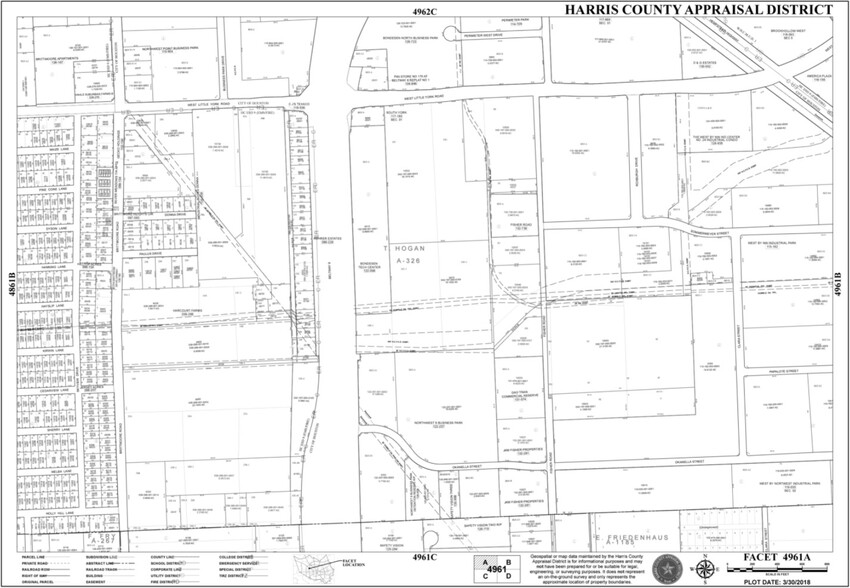 10648 W Little York Rd, Houston, TX à louer - Plan cadastral - Image 2 de 2