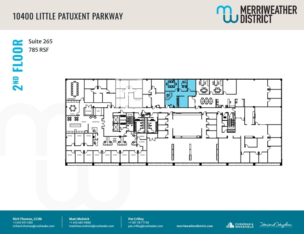 10480 Little Patuxent Pky, Columbia, MD for lease Floor Plan- Image 1 of 1