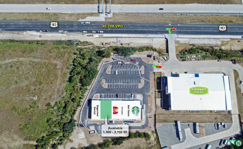 1972 US 183, Leander, TX à louer - Photo du bâtiment - Image 3 de 9