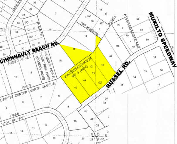 4403 Russell Rd, Mukilteo, WA for lease - Plat Map - Image 2 of 6