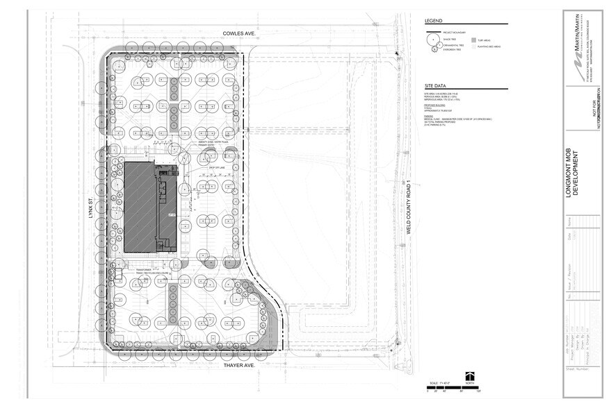 SEC Cowles Ave & Lynx St, Longmont, CO à louer - Plan de site - Image 1 de 6