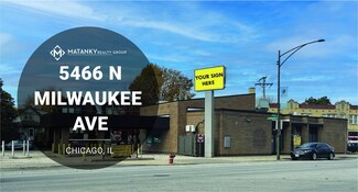 Plus de détails pour 5466 N Milwaukee Ave, Chicago, IL - Vente au détail à louer