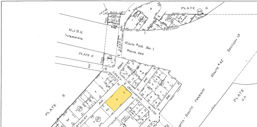 640 Creek Rd, Bellmawr, NJ for sale - Plat Map - Image 3 of 3