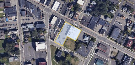 200-210 Main St, Johnson City, NY - Aerial  map view