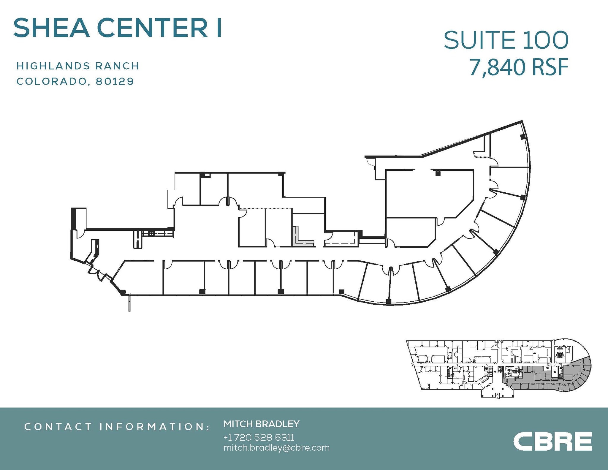 1745 Shea Center Dr, Highlands Ranch, CO for lease Floor Plan- Image 1 of 2