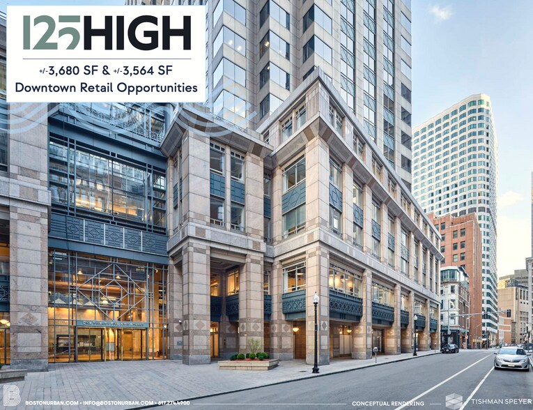 125 High St, Boston, MA à louer - Photo du bâtiment - Image 1 de 4