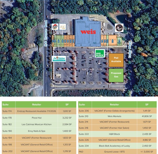 H.G. Trueman Rd, Lusby, MD for lease - Site Plan - Image 3 of 11