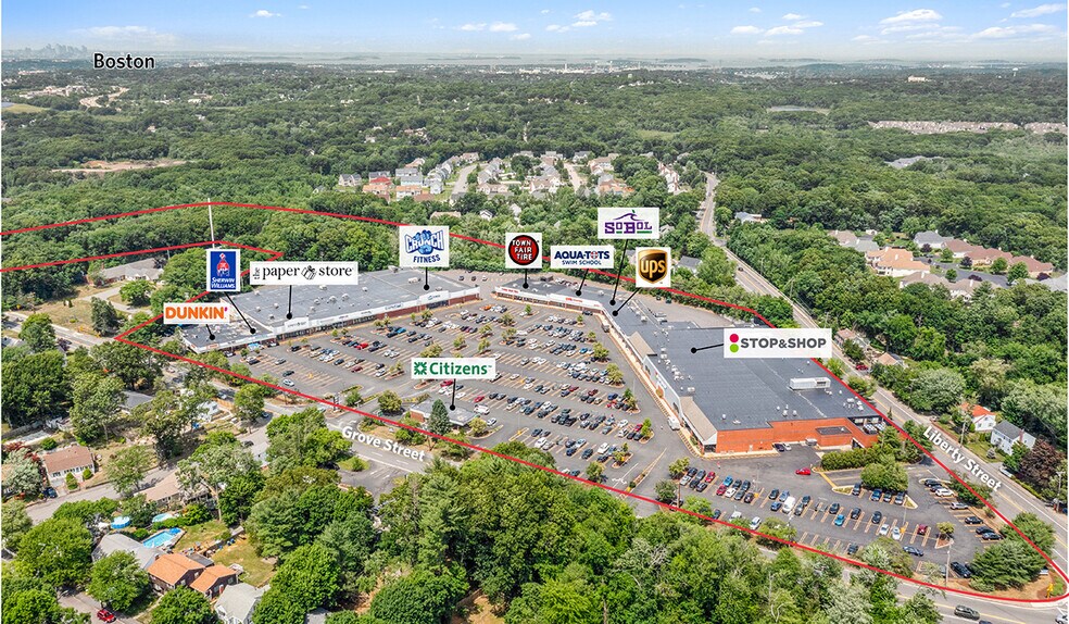 238-310 Grove St, Braintree, MA à louer - Photo du bâtiment - Image 2 de 13