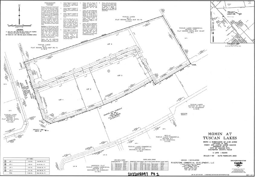 NEC Egret Bay Blvd & League City Parkway, League City, TX for sale - Plat Map - Image 3 of 3