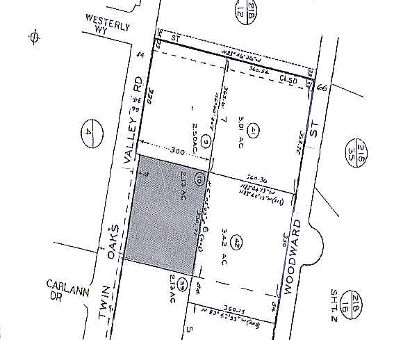 635 N Twin Oaks Valley Rd, San Marcos, CA à louer - Plan cadastral - Image 2 de 5