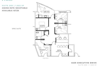 4520 Executive Dr, San Diego, CA for lease Floor Plan- Image 1 of 1