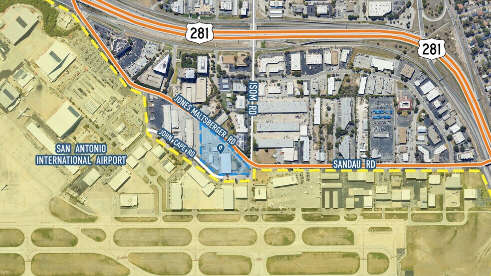 10130 Jones Maltsberger Rd, San Antonio, TX à louer - Aérien - Image 3 de 10