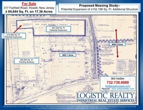 317 Fairfield Rd, Howell, NJ à louer Plan de site- Image 1 de 1
