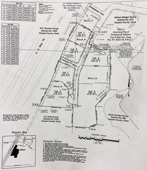 5871 Hwy 75, Sherman, TX for sale - Plat Map - Image 2 of 2