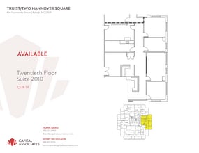 434 Fayetteville St, Raleigh, NC à louer Plan d’étage- Image 1 de 1