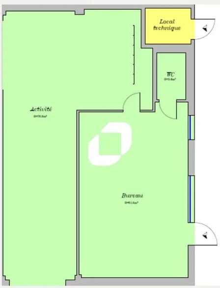 Rue Flora Tristan, Strasbourg à louer - Plan d’étage - Image 3 de 3