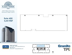 6400 S Fiddlers Green Cir, Greenwood Village, CO for lease Floor Plan- Image 1 of 1