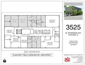 3525 W Peterson Ave, Chicago, IL for lease Site Plan- Image 1 of 1