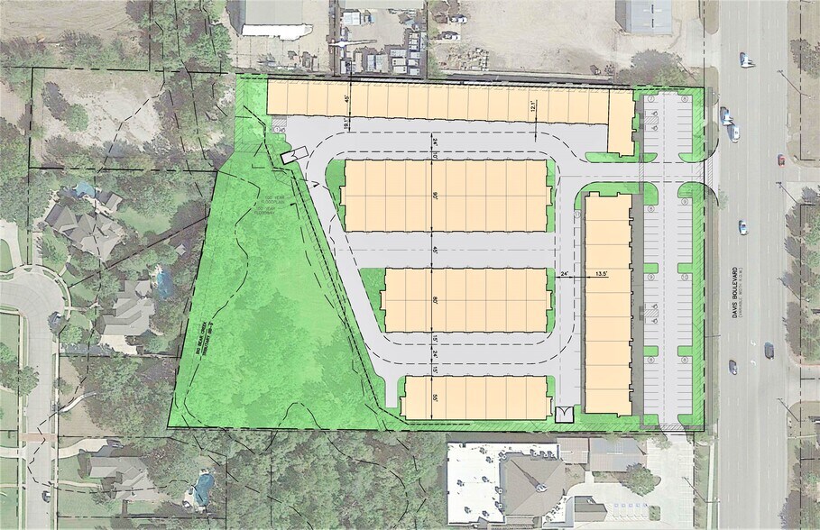 880 Davis Blvd, Southlake, TX à vendre - Plan de site - Image 3 de 3