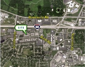 603 Diehl Rd, Naperville, IL - Aérien  Vue de la carte
