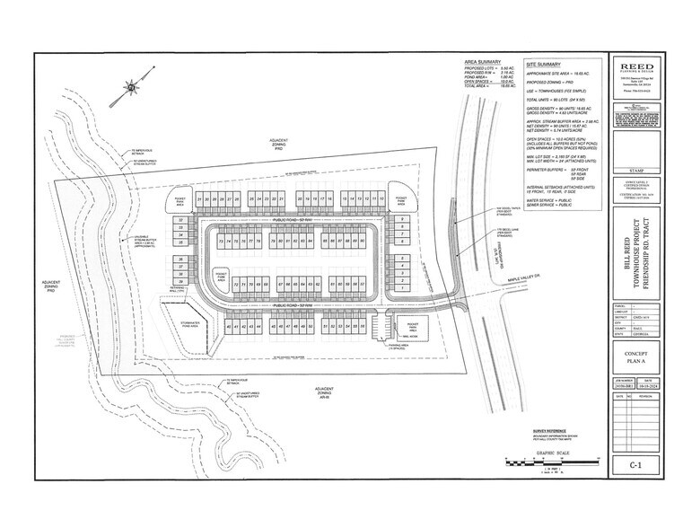 3596 Friendship Rd, Buford, GA à vendre - Plan de site - Image 2 de 2