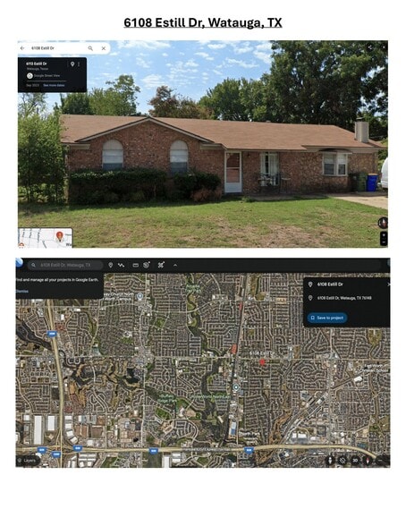 6108 Estill Dr, Watauga, TX for sale - Primary Photo - Image 1 of 1